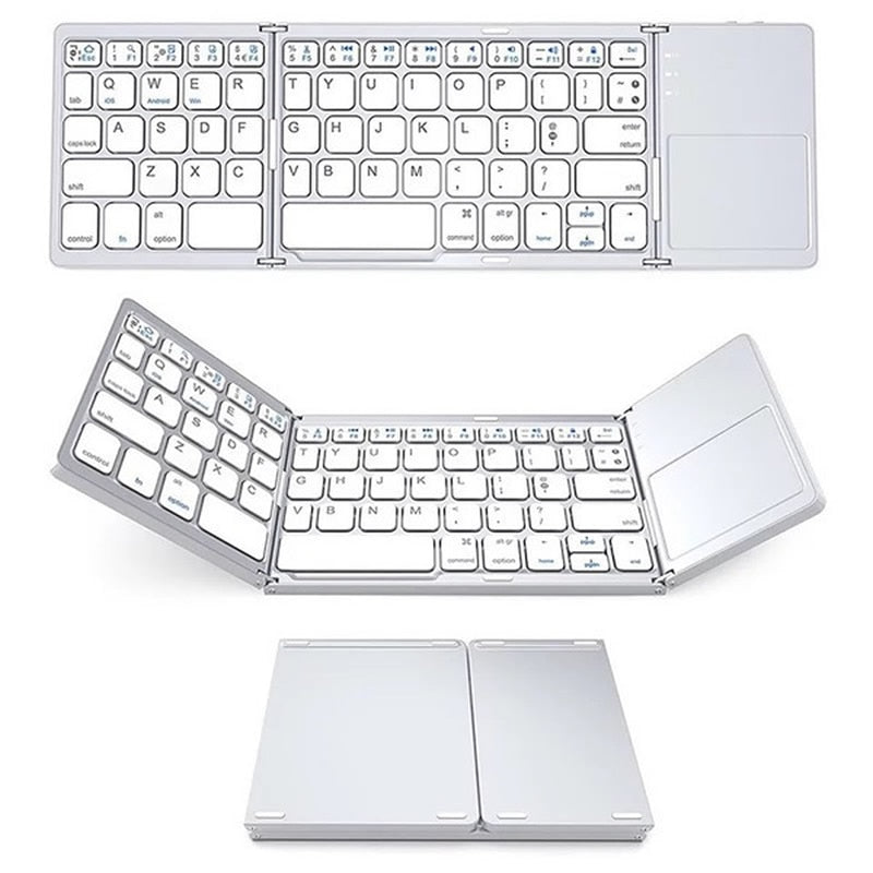 SLEEK™ Portable Bluetooth Keyboard With Touchpad