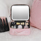 IllumiGlam™ - Travel Makeup Bag (INCLUDES LED Backlit Mirror)