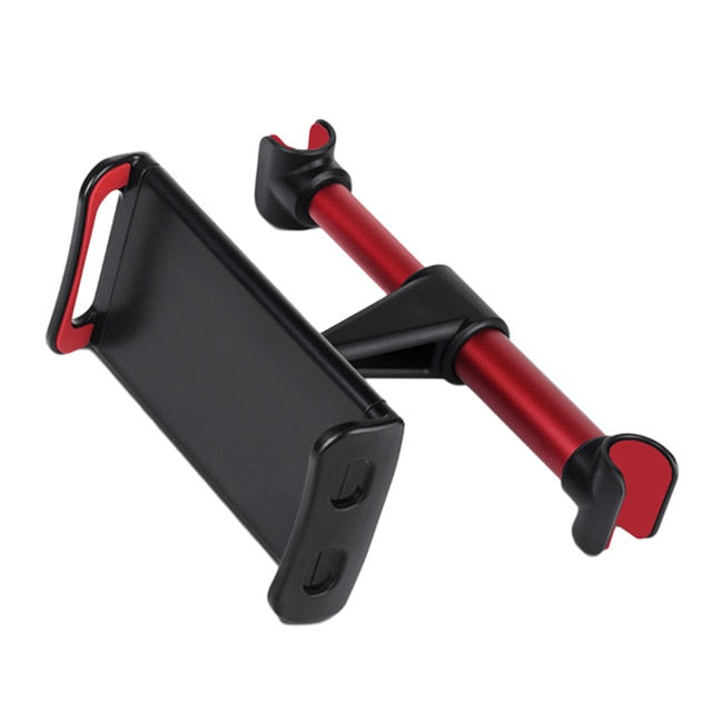 2021 Car Rear Pillow Telescopic Phone Holder Tablet Car Stand Seat Rear Headrest Mounting Bracket for Phone iPad Tablet Support