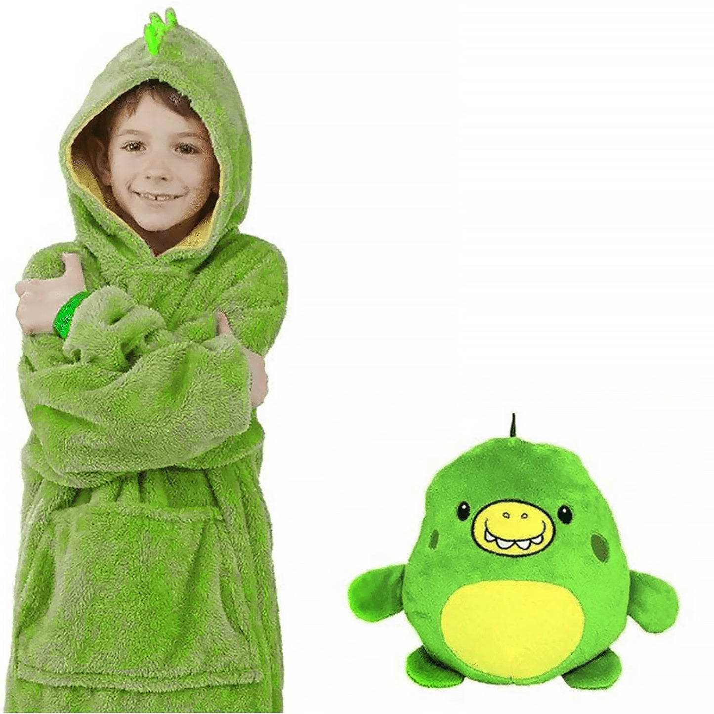 CuddlyFurends™ - Kids Plush Toy Character Hoodie - Traveler's Haven