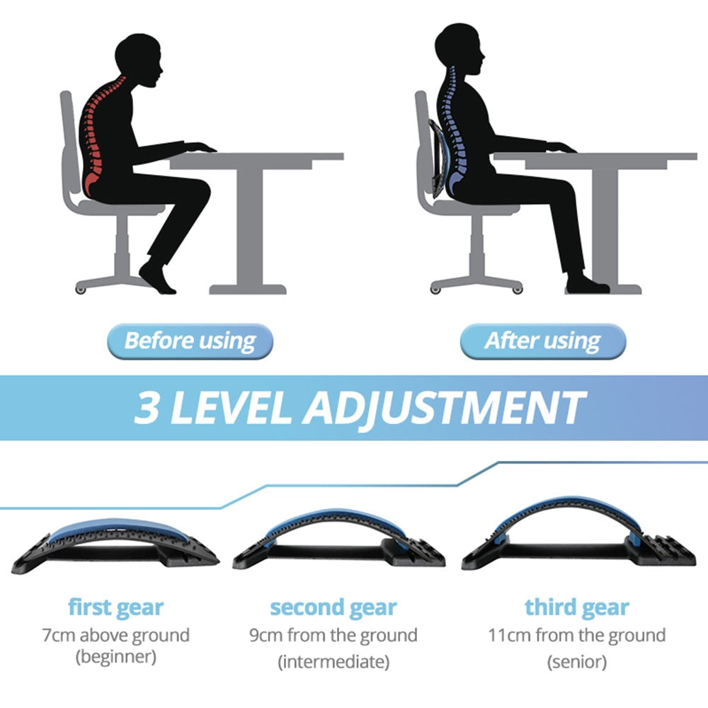 Crackerz™ - Adjustable Back Stretcher - Traveler's Haven