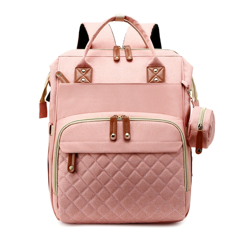 MommyMustHave™ - Boujee Diaper Bag (Turns into a Crib on the Go!) - Traveler's Haven