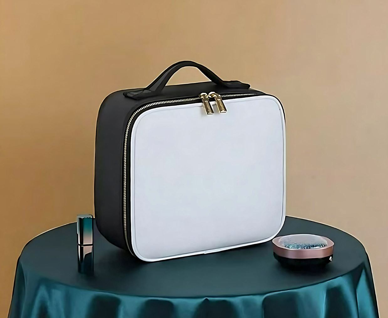 IllumiGlam™ - Travel Makeup Bag (INCLUDES LED Backlit Mirror)