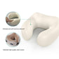 Multifunctional U-shaped Massage Pillow New Electric Heating Cervical Spine Neck Massager Car Portable Soft Pillow for Women Man