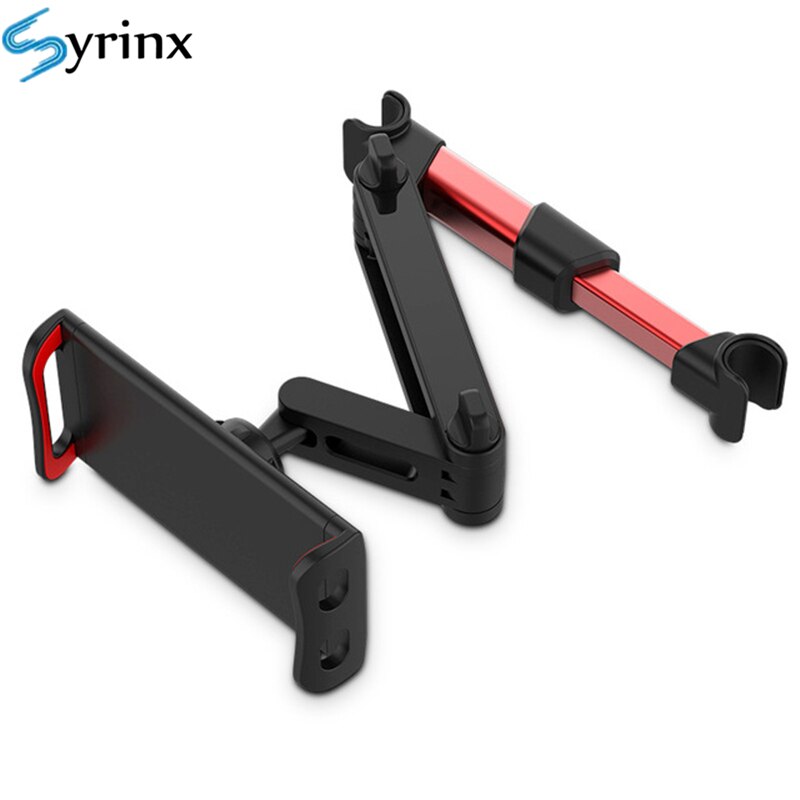 2021 Car Rear Pillow Telescopic Phone Holder Tablet Car Stand Seat Rear Headrest Mounting Bracket for Phone iPad Tablet Support